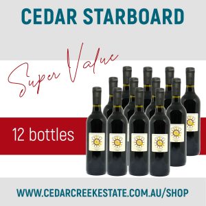 Cedar Starboard – Super Value carton of 12 bottles