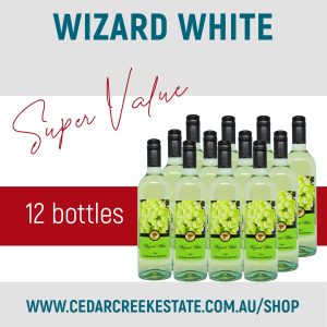 Wizard White – Super Value carton of 12 bottles
