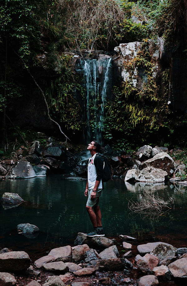 waterfalls at mt tamborine